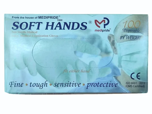 Soft Hand Gloves Powdered 